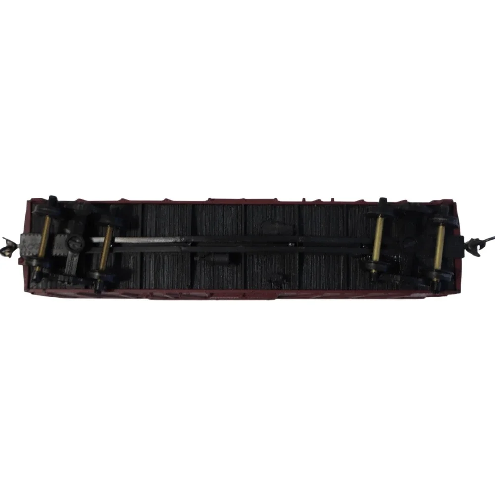 Milwaukee Road MILW 716966 Boxcar HO Scale Model Train Freight Car Brown